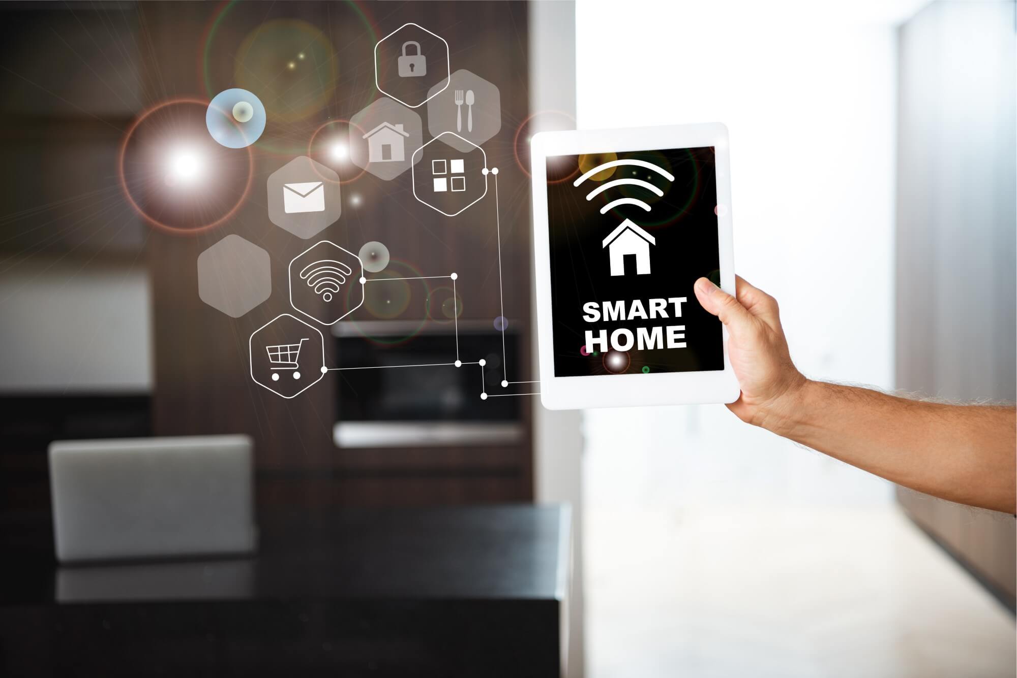 Smart home control panel demo