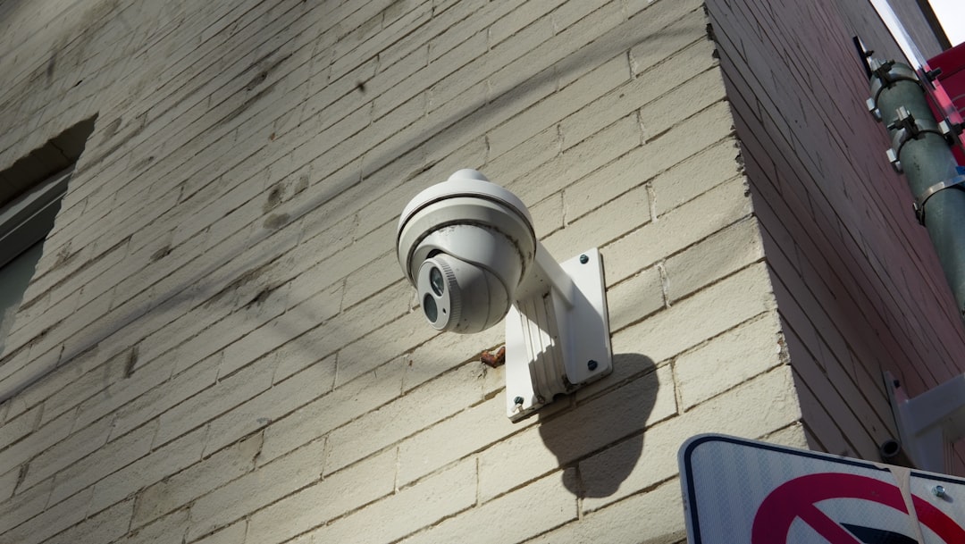 FoxSecur security technician reviewing a system